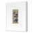 White Single Picture Framed