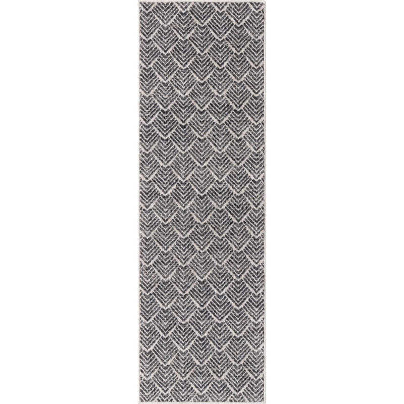 Abstract Indoor Rug, Runner 2' x 6'