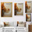 Orange et pin blanc en spirale - art mural botanique-1670094026-1853829348