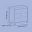 Commode 3 tiroirs California-106227154