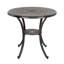 Waterfield 2-Person Cast Aluminum Round Bistro Table