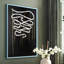 «Weeping Ribbon II», reproduction encadrée - bois massif-1988389540-1988389539