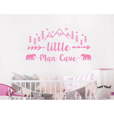 Décalcomanie murale Little Man Cave