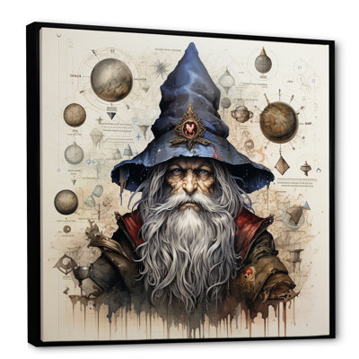 Schéma gnome I, impression sur toile