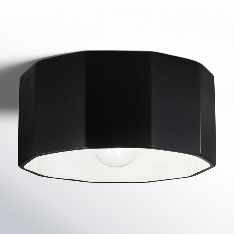 Plafonnier encastré d'extérieur 1 lumière Logan, Vanille lustrée