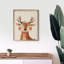 Boho Woodland Deer-1666643911