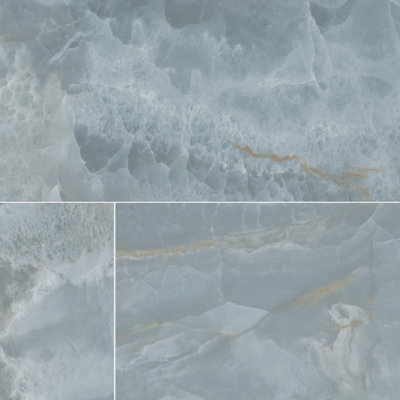 Ventara 24 in. x 48 in. Polished Porcelain Stone Look Floor and Wall Tile