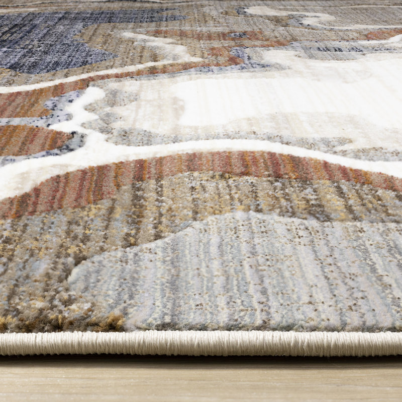 Tapis de couloir Jovira, Rectangle 7 pi 10 po x 10 pi 2 po