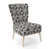 Abstract Gray/Silver Polyester Blend selected