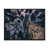 Toile à cadre flottant noir