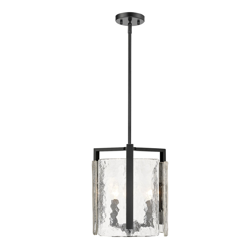 Lynsea 3 - Light Drum Pendant, Black
