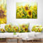 Coussin décoratif fleur de soleil brillant-932958611-932958612