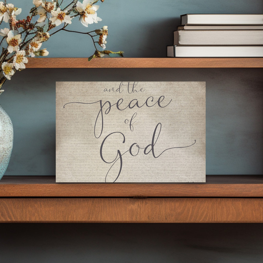 Peace Of God Abstract Contemporary Wall Art Print