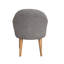 50cm H Polyester Blend Upholstered Slat Back Armchair-869034168