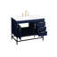 Eugene 42'' Single Bathroom Vanity with Engineered Marble Top-1583135881