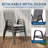 Patio Chairs Set of 4, Outdoor Stackable Dining Chairs with Textilene Fabric, All-Weather Deck Stacking Chairs with High Back for Backyard Poolside Garden Balcony-526973039
