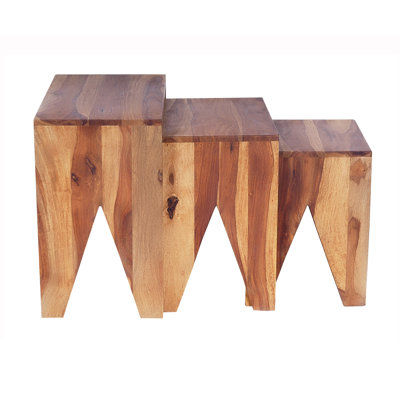 Solid Wood Nesting Tables