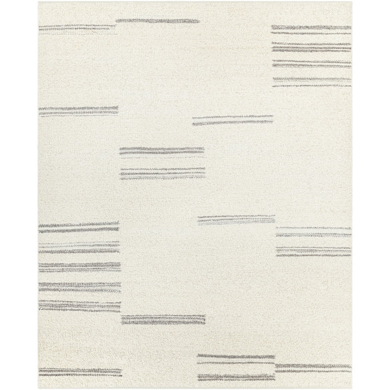 Machu Picchu Wool Striped Area Rug, Rectangle 10' x 14'