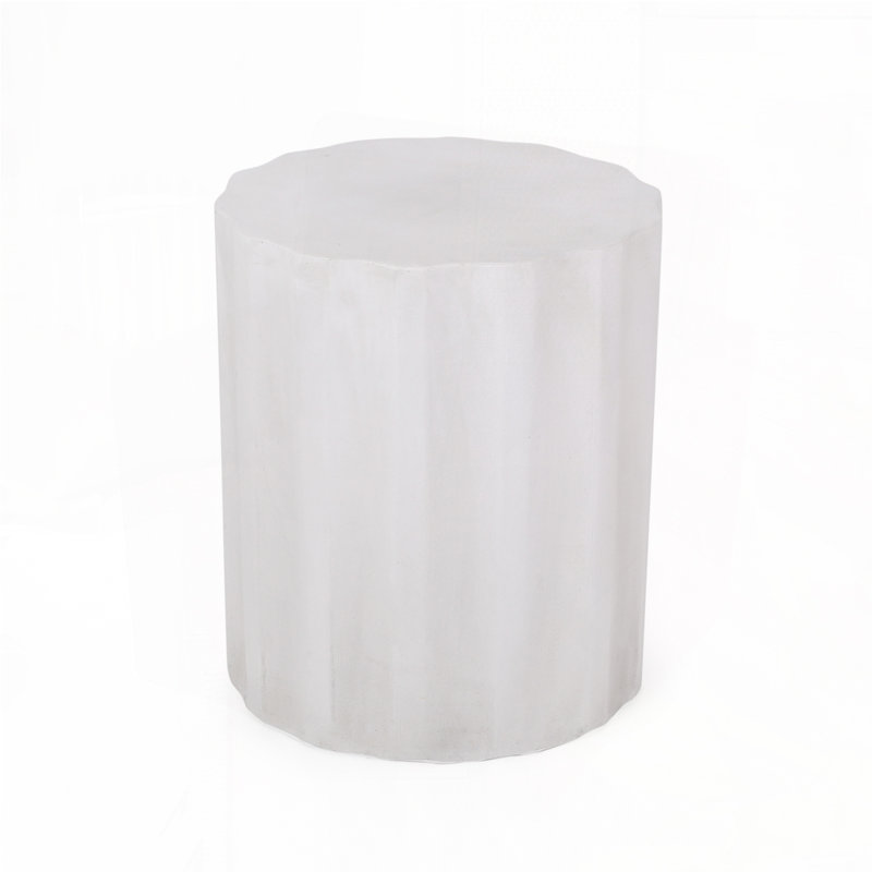 Outdoor Lightweight Concrete Side Table