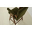 Ensemble de 2 tabourets de comptoir rembourrés en bois de noyer avec accoudoirs 25,5 po Occeus-1488304386