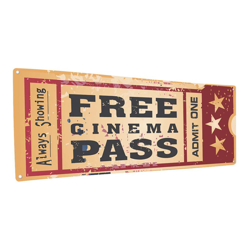 Plaque de cinéma gratuite