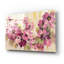  «Pink and Green Bloom» par Silvia Vassileva, art mural en verre acrylique-1459932251