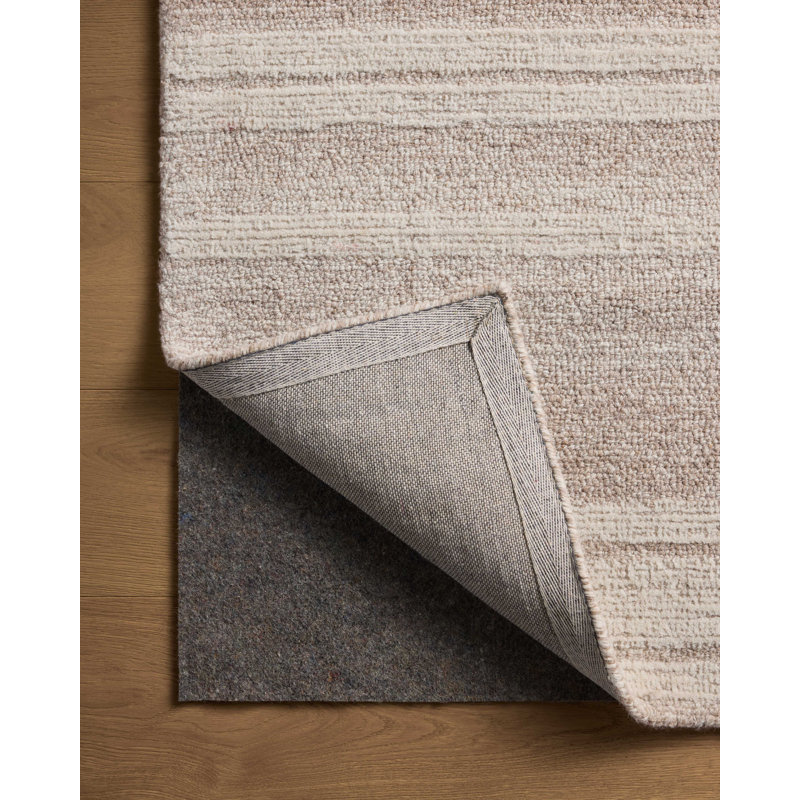 Tapis argile / ivoire Magnolia Home par Joanna Gaines x Loloi Rae, Tapis de couloir 2 pi 6 po x 9 pi 9 po
