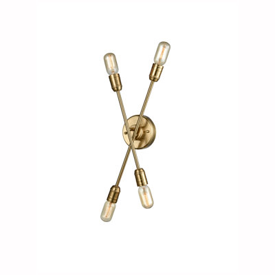 Molley 4 - Light Gold Unique/Statement Pendant