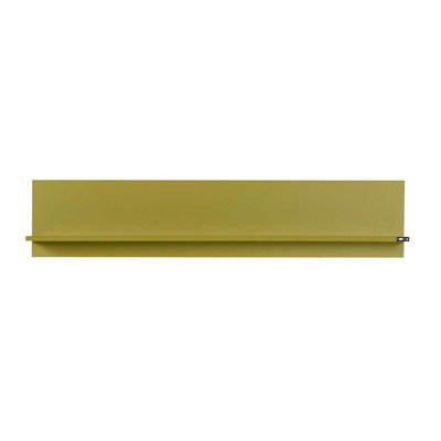Tablette murale moderne, vert, 47,2 po x 9,8 po x 7,9 po | 100% panneau de particules enduit de mélamine, épaisseur: 0,6 pouce | Solution de rangement élégante pour la maison ou le bureau, conception de couleur unie, durable et contemporaine