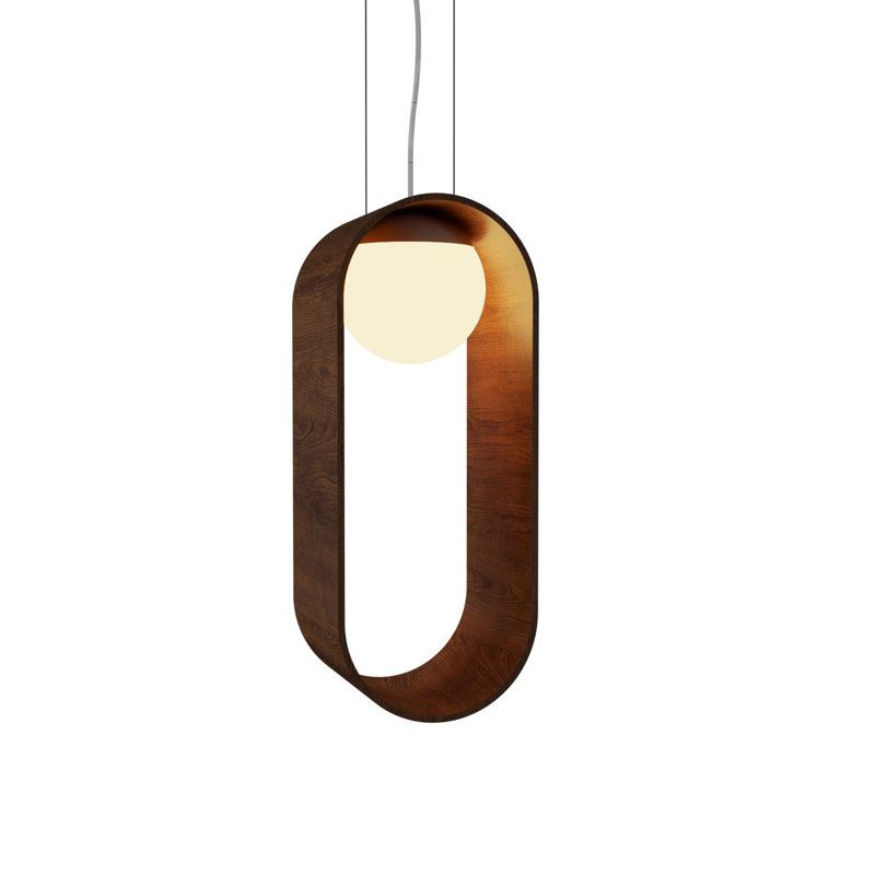 Luminaire suspendu Sfera Accord, Imbuia