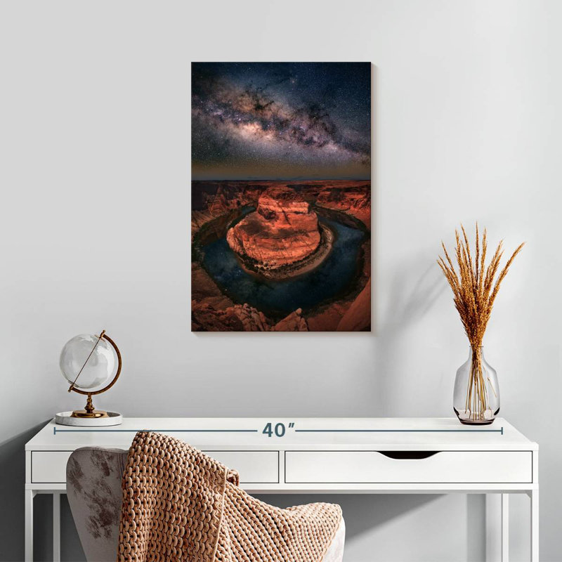Oberle Horseshoe Bend Voie Lactée, H 24 po x l 16 po
