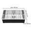 Évier de cuisine encastré de 30 po à cuve simple, cuve de ferme encastrée en acier inoxydable avec accessoires, éviers de lave-vaisselle pour véhicules récréatifs, cuisine de préparation, salle de lavage, bar