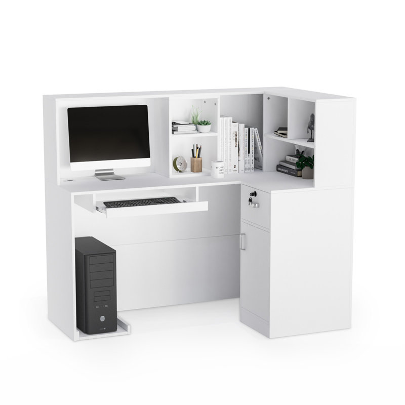 Bureau de réception Dubin, Blanc