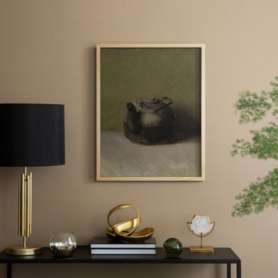 «Vintage Portrait Print», reproduction encadrée CXLI