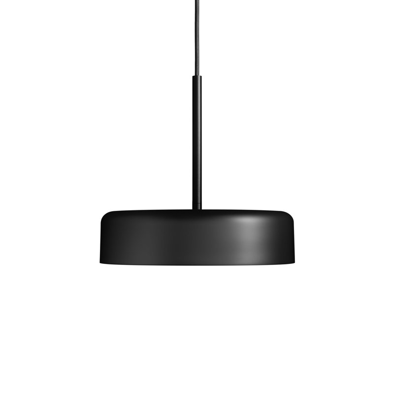 Bobber 1 - Light LED Pendant, Matte Black, 11" H x 20" W x 20" D