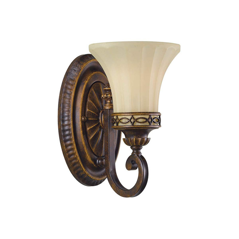 Pritzker Zinc Alloy Armed Sconce