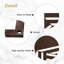 Grande décoration murale abstraite géométrique minimaliste moderne-99012725-99012726