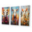 «Pink Sheep Enchanted Ewes», 3 pièces-2001789571-2001789574