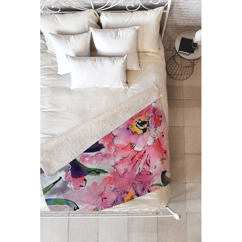 Ginette Throw Blanket, 80" L x 60" W