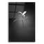 Ebern Designs «Trillium Pastel 1 B&W» par Thomas Haney, art mural en verre acrylique-120955859