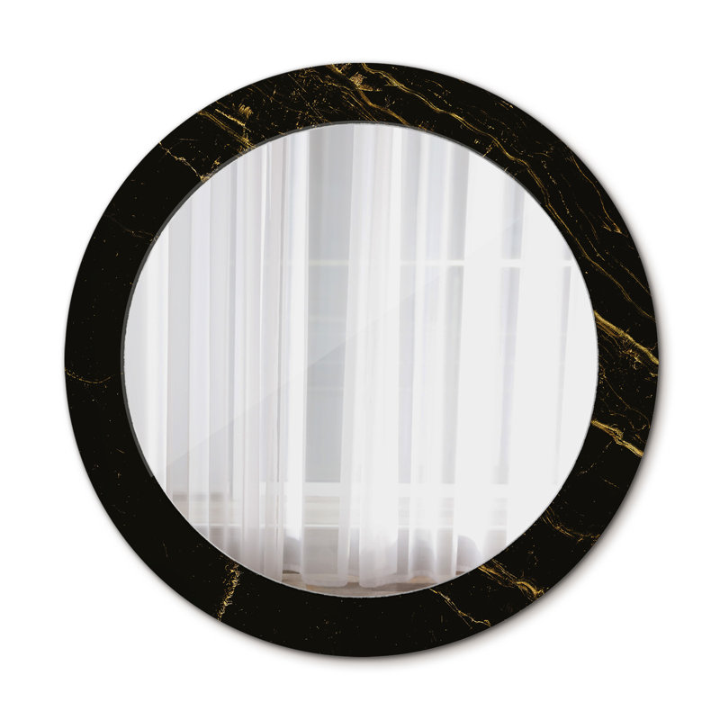 Huldar Glass Flat Wall Mirror, 70cm H x 70cm W