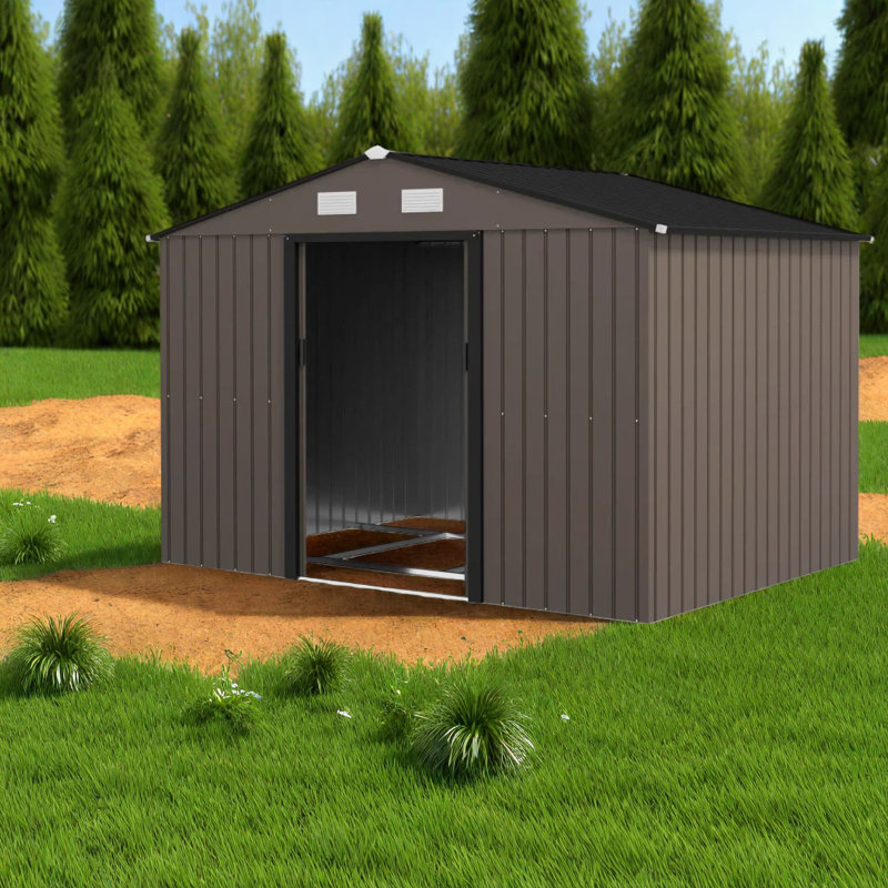 Spacious Steel Outdoor Storage Sheds With Weather-resistant Design