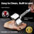 Gourmet Easy Stainless Steel Meat Tenderizer Hammer
