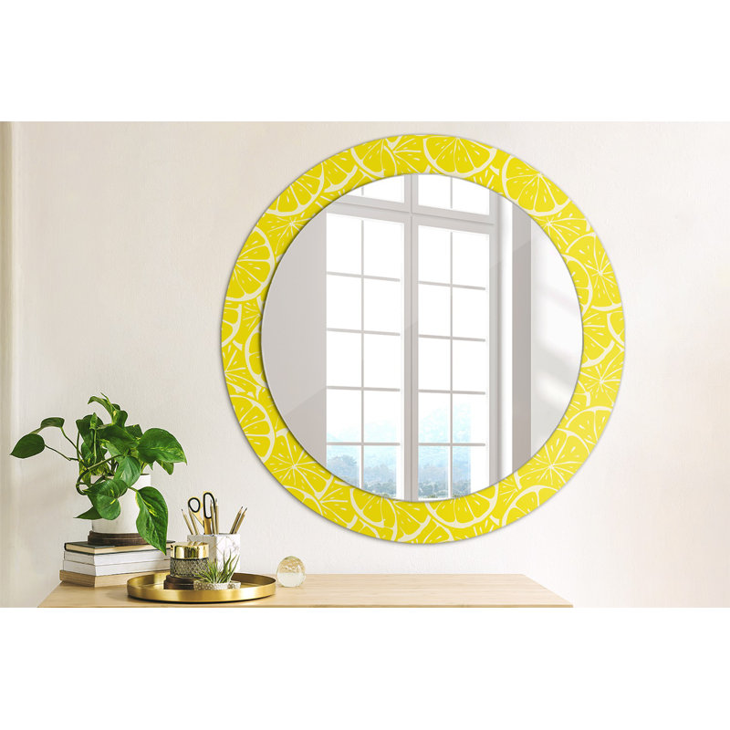 Huldar Glass Flat Wall Mirror