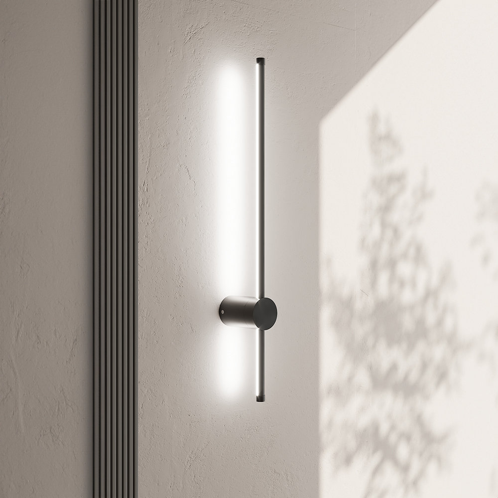 60cm Aluminium LED Flush Mounted Sconce