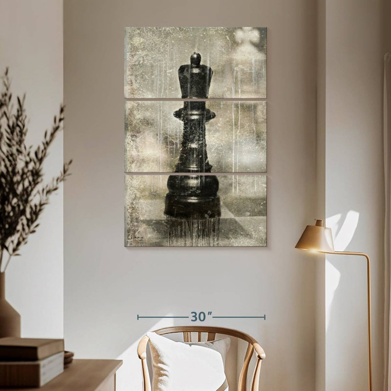 Senne Checkmate I, 65" H x 42" W