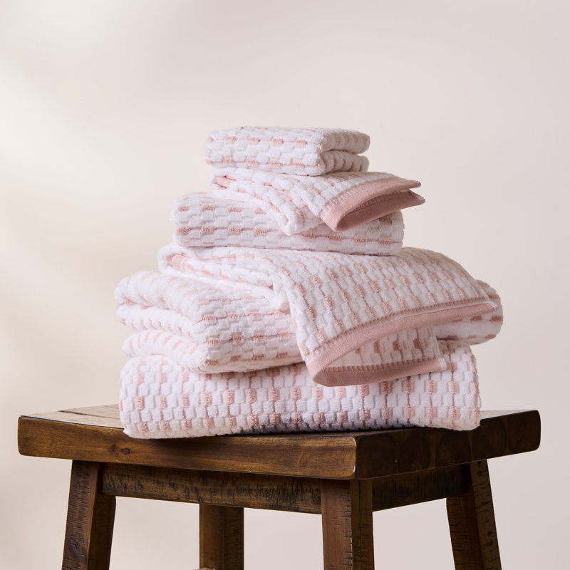 Devon Zt White Pink Fairy Towel Set, White Pink Fairy