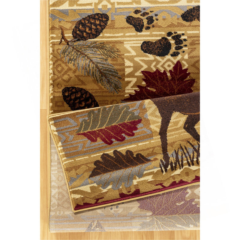 Tapis couleur nature 2 pi x 3 pi Nature's Nest
