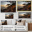 Golden Sands A hypnotisant, impression sur toile-445051044-445051045