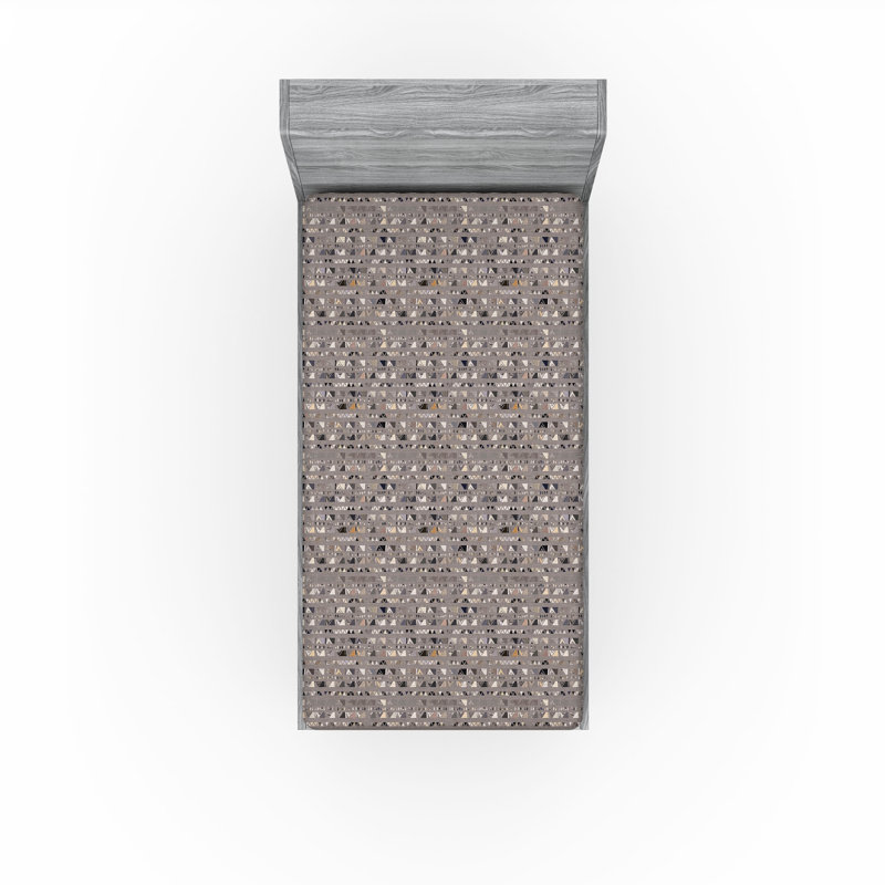 Drap-housse rectangulaire Ambesonne, Drap-housse de taille simple